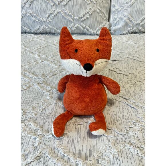 Jellycat Noodle Fox Retired 2013 Stuffed Animal Plush - Picture 2 of 8